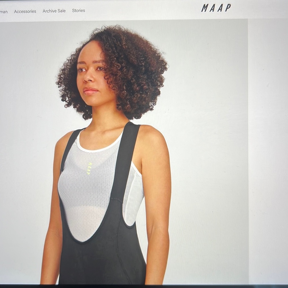 Women's team base layer, white extra small